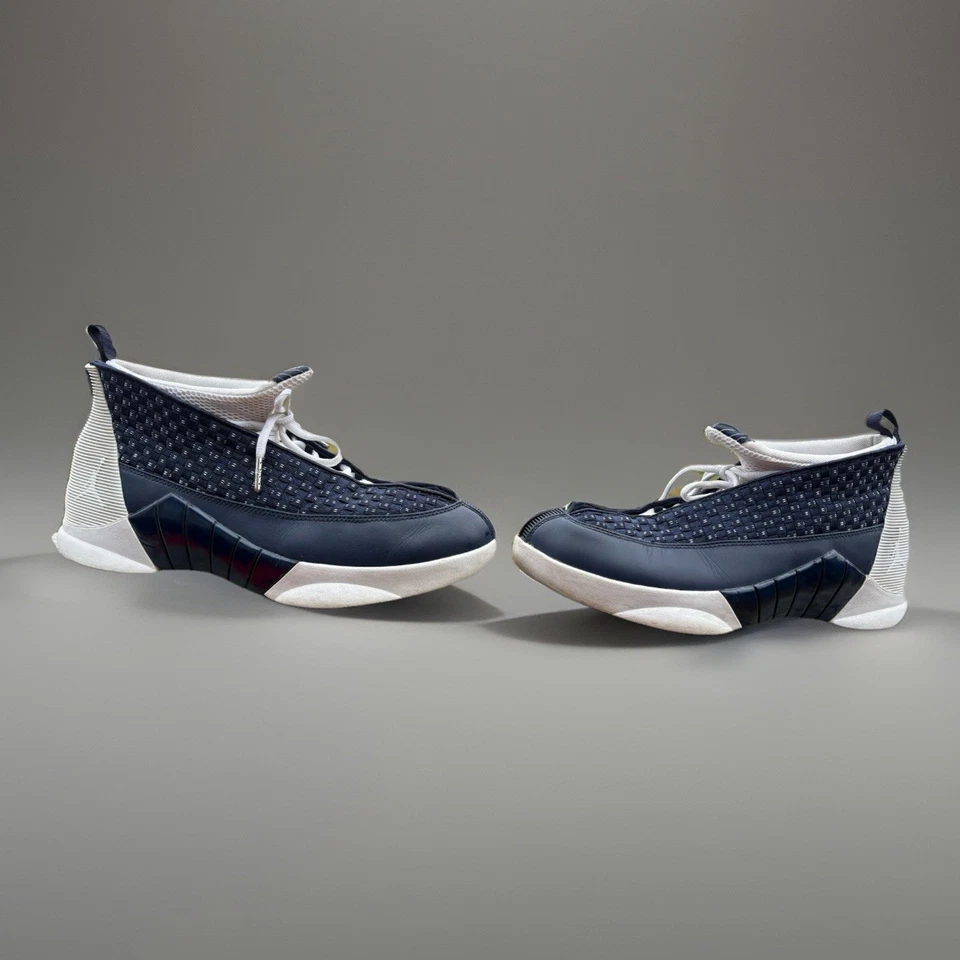 Air Jordan 15 XV Obsidian White 2016 Retro Para hombres 10.5 — Raro Tejido Foto 2 de 4