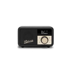Roberts DAB+ Radio Revival Petite 2 Black Schwarz Bluetooth FM Akku Display