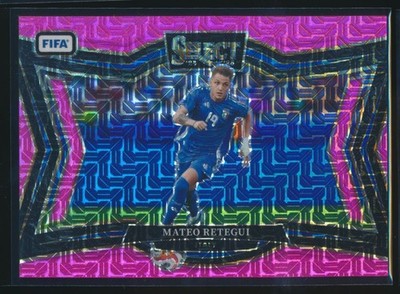 2024-25 Panini Select FIFA Field Level Mateo Retegui Pink Mojo 051/299 #202