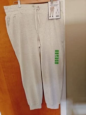 RBX Oatmeal Heathered French Terry Jogger With Pockets Size Large NWT Very Soft 