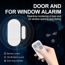 Syst��me d'alarme de porte sans fil cinq modes avec son 130DB et t��l��commande