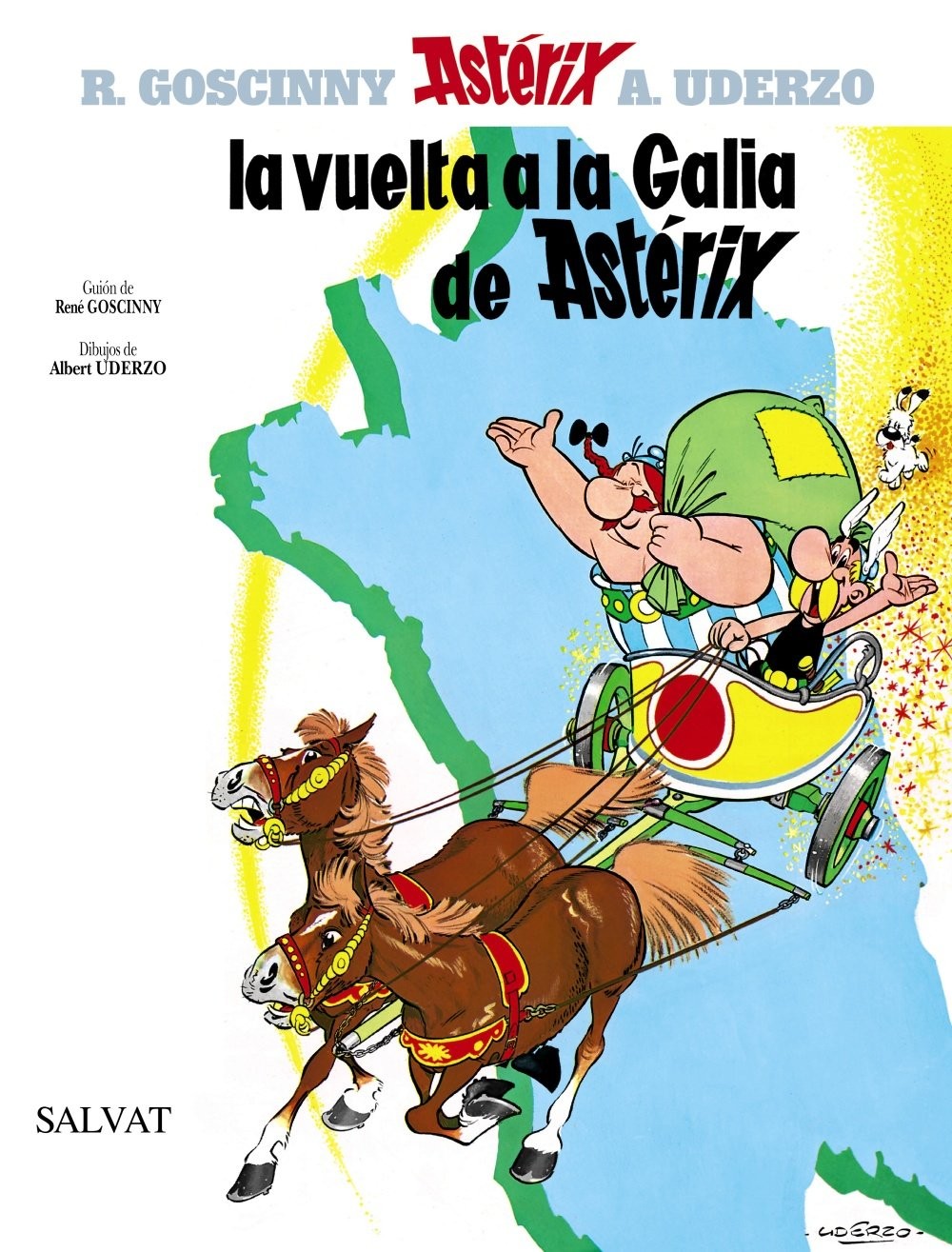 La vuelta a la Galia de Astérix (Asterix) (Spanish Edition)