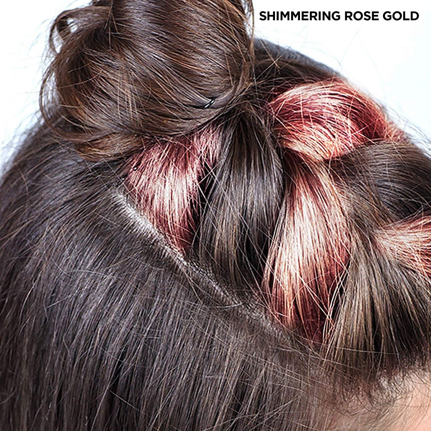 Crave Temporary Hair Color Makeup, Shimmering Rose Gold
