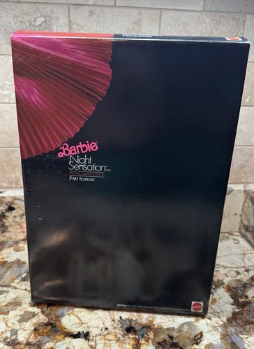 1991 Night Sensation Barbie NRFB FAO Schwarz Limited Edition Mattel Collector