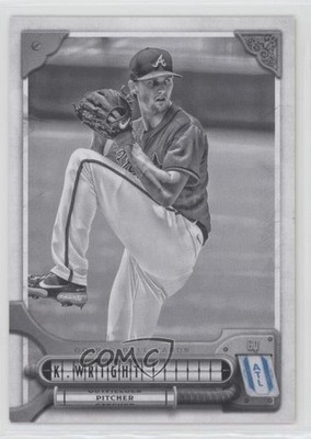 2022 Topps Gypsy Queen Black & White 31/50 Kyle Wright #31 4l8