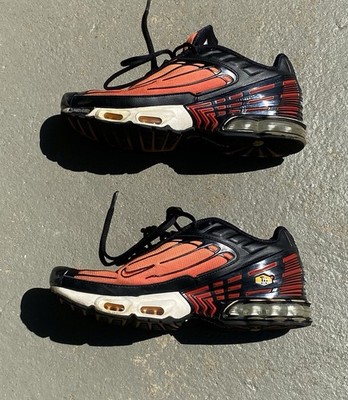 Nike Air Max Plus III Tiger Sunset Orange/Black CD7005-001 Men's Sz 9.5