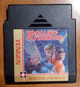 Rolling Thunder nes with manual