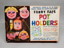 Vintage 1960 Lisbeth Whiting Funny Face Pot H...