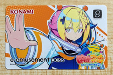 SHIPS FROM USA NEW Konami e-AMUSEMENT PASS Card Mahjong Fight Girl Amusement IC