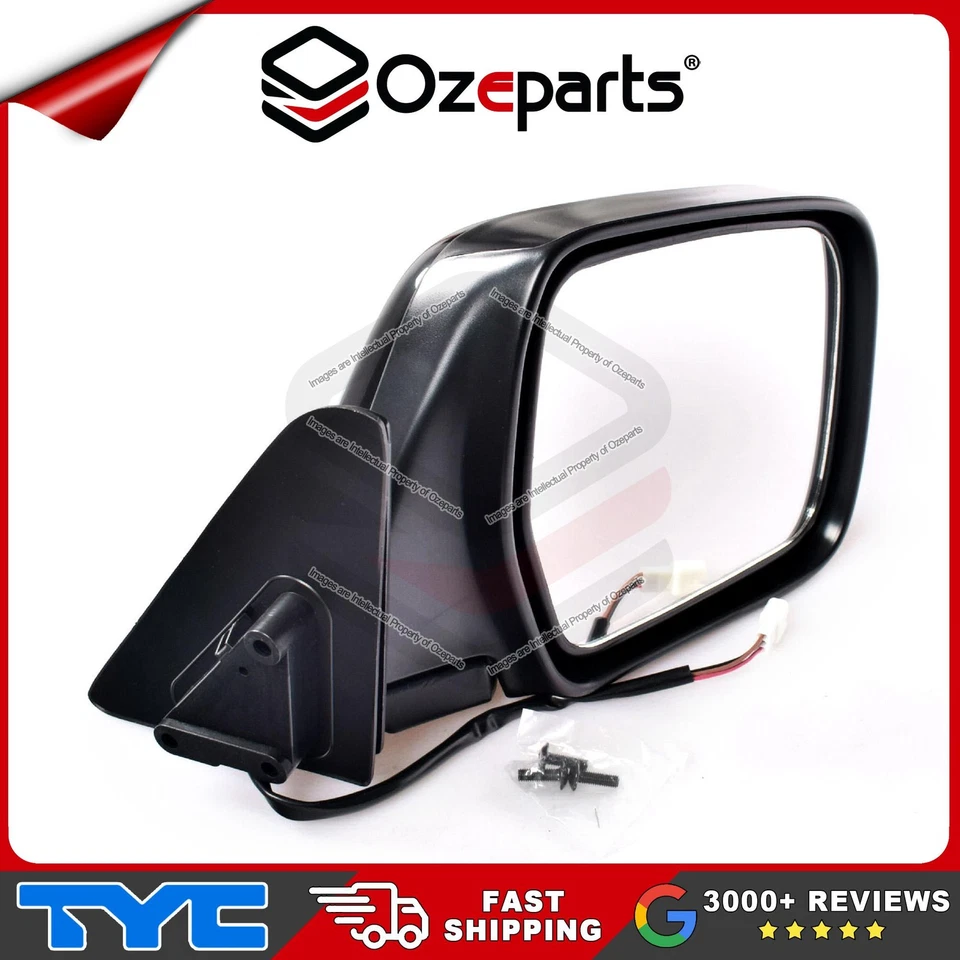 Pair LH+RH Electric Door Mirror (Flat) For Toyota Landcruiser 80 Series 90~98 - Image 4 of 4