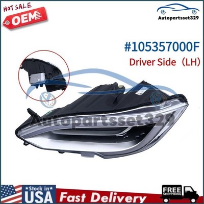 Headlight Assembly Front Left Driver Side For 2016-2020 Tesla Model-S 105357000
