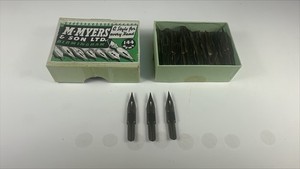 NOS M. Myers & Son, LTD. Birmingham Dip Pen Nibs — 1 Box