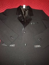 3 Piece Black Tuxedo Youth Size 14 - Pants, Vest, Jacket