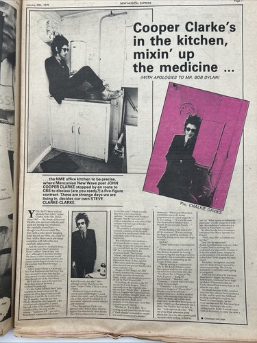 NME New Musical Express 28 Feb 1978 BOB GELDOFF Cover Billy Joel, Sex Pistols - Picture 6 of 12
