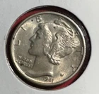 1941S US Mercury SILVER Dime Choice XF! "San Francisco" Mint! Old US Coin!