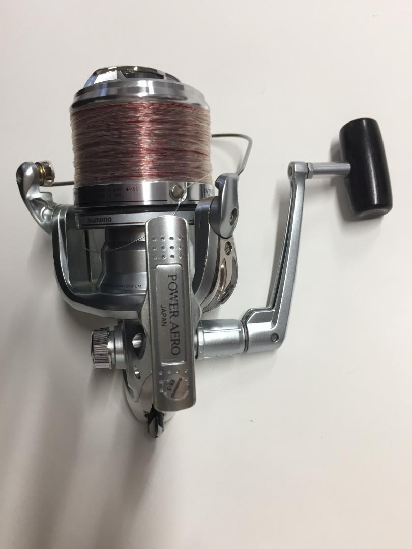 シマノ POWER AERO type3 リール SA 24B 新品 未使用 Shimano Power Aero Type3 SA 24B Spinning Reel Used No Box