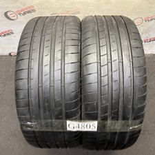 2x 245 45 R18 100Y XL GOODYEAR EAGLE F1,  Tread 4.9/4.3mm (G4805) Tested