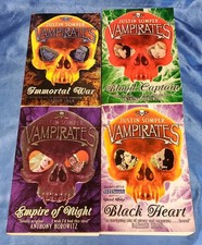 Vampirates 4 x Books by Justin Somper 