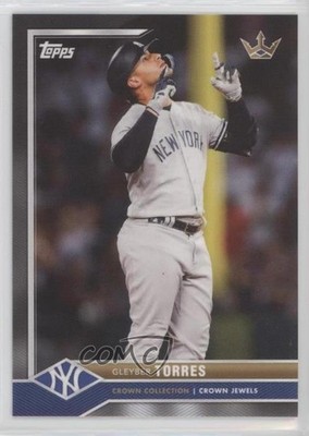 2022 Topps X Bobby Witt Jr Crown Collection Crown Jewel Gleyber Torres #17 0nr3