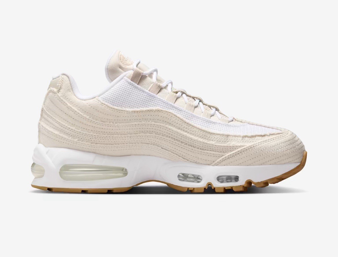 Size 9M/10.5W - Levi's x Nike Air Max 95 OG “White and Ecru