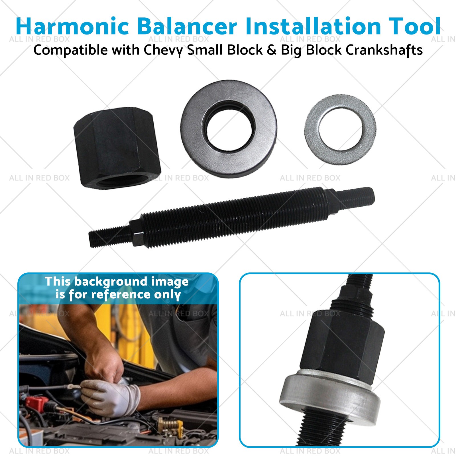 Auto Harmonic Balancer Installation Tool Suitable for Chevy SBC BBC For 66515 thumbnail 7