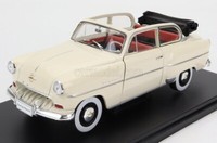 Modellauto Statisch Opel Olympia Rekord Cabriolet 1954 Weiss 1/24