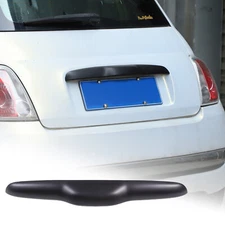 Matt Black Car Tailgate Handle Trim Decorative Cover Kit For Fiat 500 2010-2023