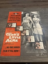 1958 Gods Little Acre Pressbook Cover Sheet (A)