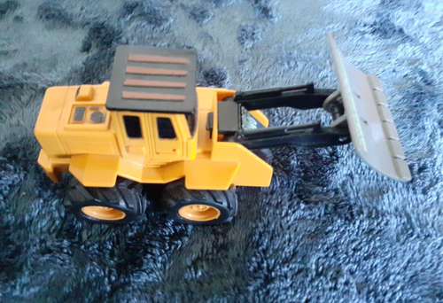 Baufahrzeuge, Push and Go, Reibung angetrieben, Kran und Bagger, ~6cm hoch, JO - Bild 6 von 12