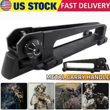 Metal Alloy Carry Handle Rear Sight Mount Removable Adjust Low Profile Mount