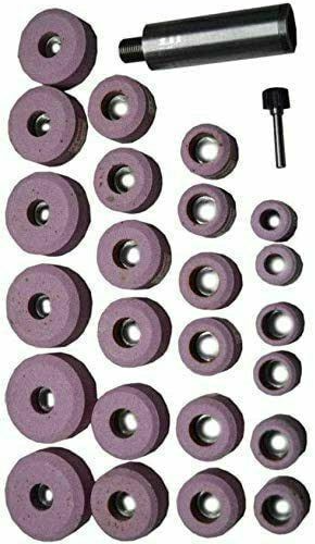 Oregon Kettensägen-Schleifsteine 7/32 Zoll - 3er Pack Ohne Gewinde