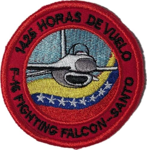 PARCHE 1425 HORAS F-16  FALCON AVIACION BOLIVARIANA VENEZUELA - Picture 1 of 1