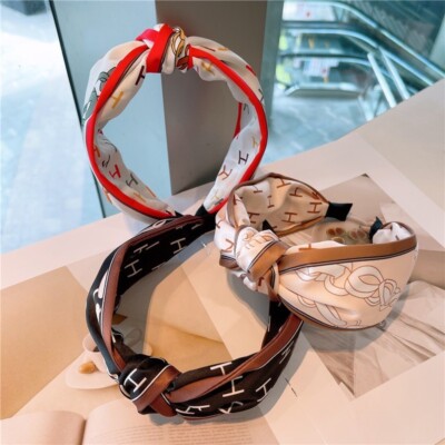 Women Headband Boho Floral Alice Band Fashion Twist Knot Headbands Soft  Hairband UK