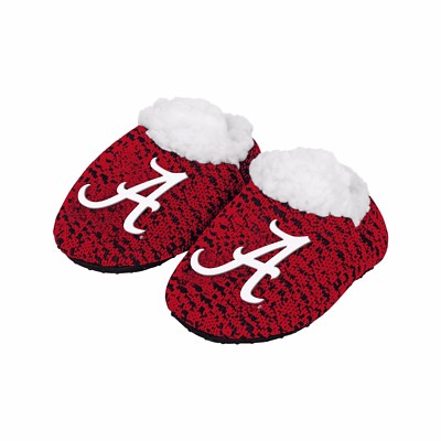 Alabama Crimson Tide POLY KNIT Infant Newborn Baby Booties Slippers Shower Gift
