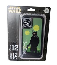DISNEY PARKS STAR WARS Boba Fett Bounty Hunter 3-D iPHONE 12 / 12 Pro COVER