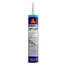 Sika Sikaflex 291 LOT Slow Cure Adhesive Sealant 10.3oz(300ml) Cartridge - White