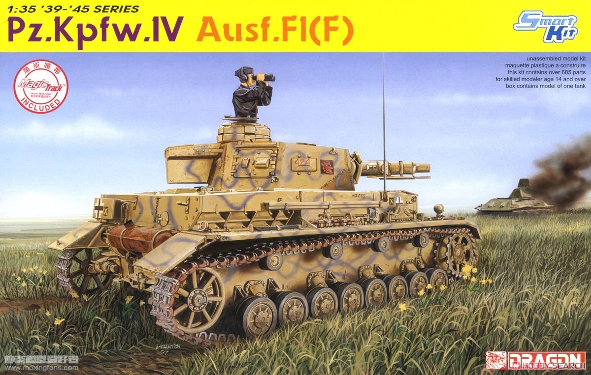 DRAGON 1/35 6315 Pz.Kpfw.IV Ausf.F1(F) 89195863157| eBay