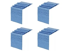 4 Blue Glitter Table Runners Measurement 12” X 72” (4 PCs.)