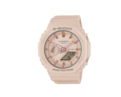 G-Shock Classic Women's Analog-Digital Beige Color Band Watch GMA-S2100-4ACR