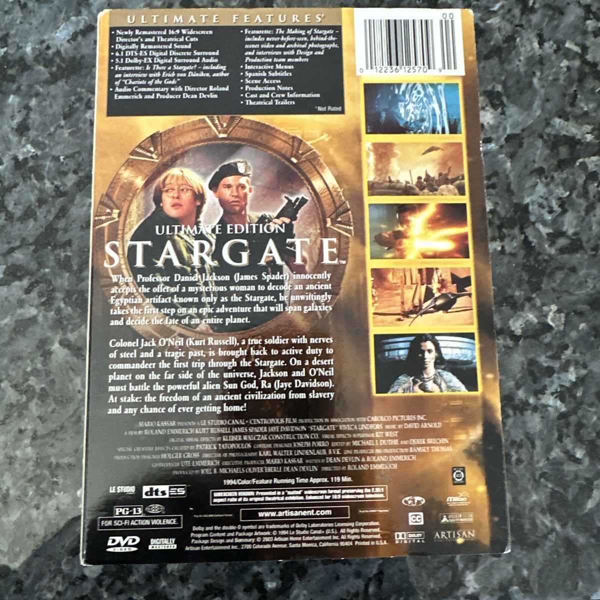Stargate (Ultimate Edition) DVD With Slip Cover 12236125709| eBay