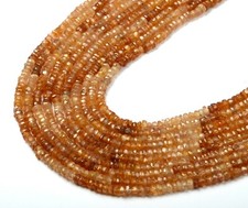 Natural Multi Zircon13 Inch Strand 3 MM Gemstone Beads Faceted Rondelle Shape