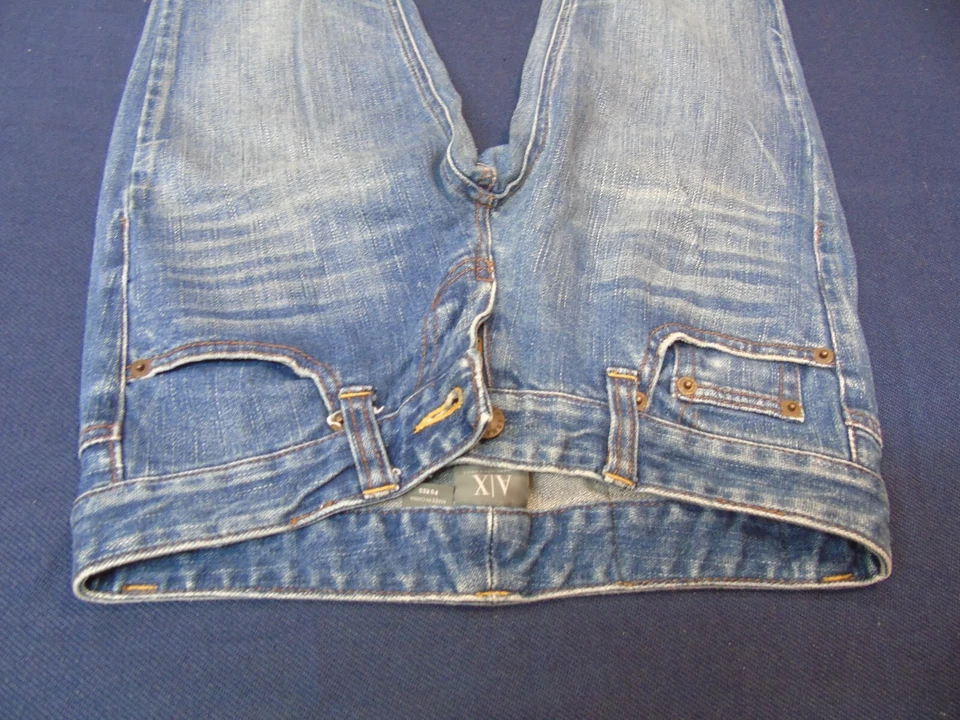 A|X Armani Exchange Women’s Jeans Blue Cotton Blend Size P0  - Image 2 of 4