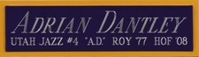 ADRIAN DANTLEY UTAH JAZZ NAMEPLATE FOR YOUR AUTOGRAPHED SIGNED BASKETBALL JERSEY