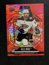 22-23 UD Allure Hockey Red Rainbow 48 Adam Henrique