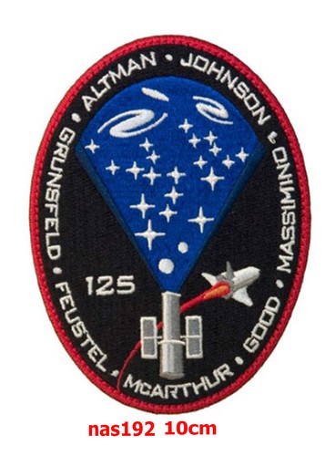 Nasa Space Shuttle Kelly Collins Thomas Patches Embroidered Badge Sew on/Iron on - Picture 13 of 18