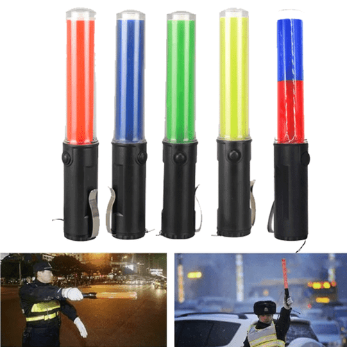 Flashing Baton Traffic Safety Signal Led Road Control Warning Traffic Wand Light - Picture 1 of 11