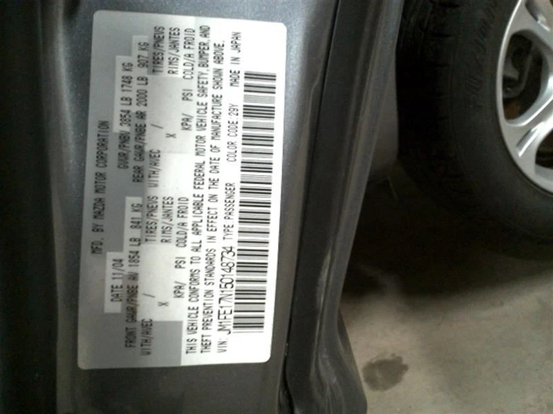 (LOCAL PICKUP ONLY) Windshield Glass With VIN Plate Fits 04-08 MAZDA RX8 379046 Foto 4 de 4