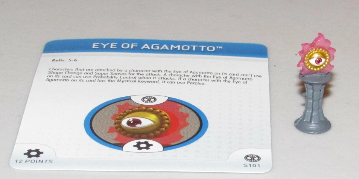 EYE OF AGAMOTTO S101 Amazing Spider Man Marvel Heroclix Special