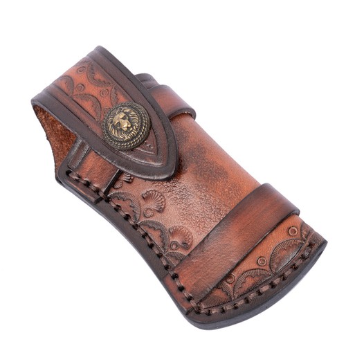Handmade Knife Leather Sheath Multi tool Sheath Scabbard Pouch Bag Pocket - Picture 17 of 27