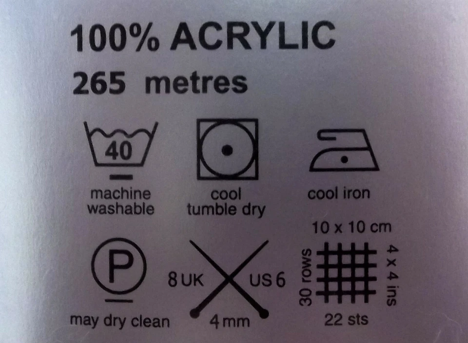 Woolyhippo DK 100% Acrylic Yarn Double Knitting Soft Wool 100g Wool Crochet - Image 4 of 4